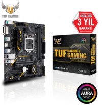 Asus TUF B360M-E GAMING DDR4 2666MHz S+GL 1151P8 HDMI DVI M2 USB3.1 AURA RGB MATX - 1